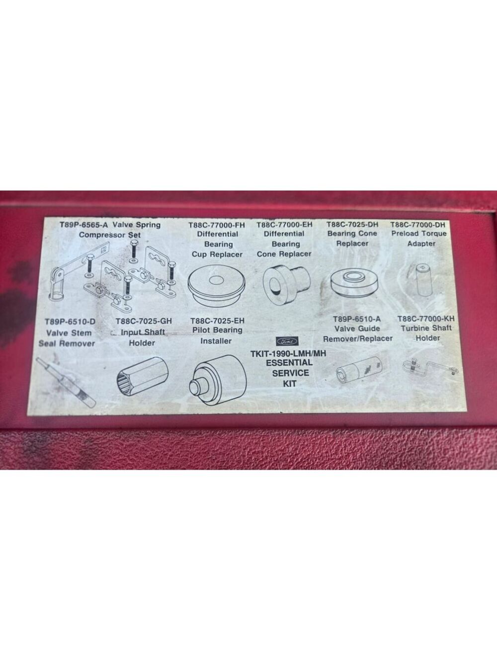 Ford Rotunda TKIT-1990-LMH/MH kit